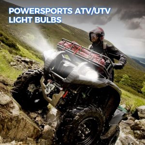 Marsauto 9005/HB3 9006/HB4 Light Bulbs Combo, 60,000LM Super Brighter M1S 9005 9006 Bulbs or Fog, 1:1 Design HB3 HB4 Lights Combo, 6000K Cool White, 3 Min Plug and Play, IP68, Pack of 4