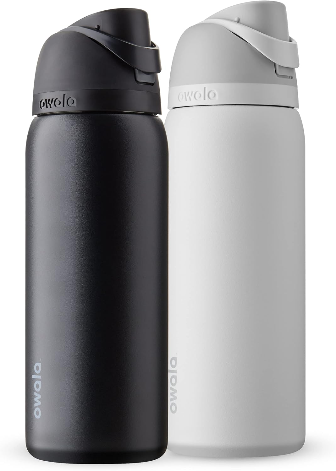 Botellas de agua aisladas de acero inoxidable con pajita para deportes y viajes, sin BPA, Owala FreeSip, 24 onzas
