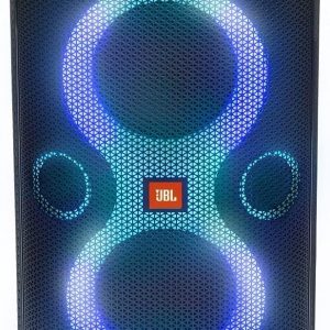 JBL PartyBox 110 - Portable Party Speaker with Built-in Lights, Powerful Sound and deep bass, Black