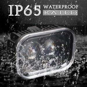 4 ''LED Headlight Cool White Motorcycle LED Headlight with DRL Hi/Lo Beam LED Driving Light 12V Waterproof LED Headlight for Motorcycle UTV Truck Vehicles Car(1 Pack)-1 Year Warranty