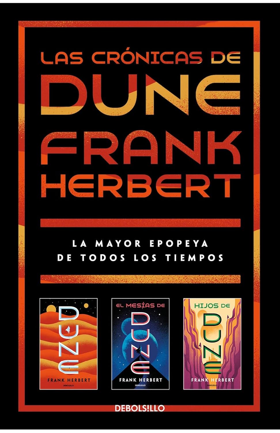 Estuche Las crónicas de Dune: Dune, El mesías de Dune e Hijos de dune / Frank Herbert's Dune Saga 3-Book Boxed Set: Dune,Dune Messiah, and Children of Dune (Spanish Edition)