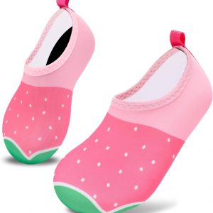 VIFUUR Kids Water Shoes Girls Boys Quick Dry Aqua Socks for Beach Swim Outdoor Sports