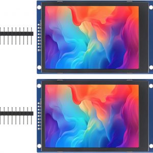 2 unids 3.5 "SPI TFT LCD módulo de pantalla 320x480 RGB LCD 3.3 V ST7796 unidad SPI interfaz 8pin a todo color para Arduino DIY