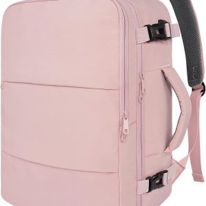 Taygeer - Mochila de viaje para mujeres, mochila de cabina con puerto de carga USB y bolsa para zapatos, mochila TSA para laptop de 15.6 pulgadas aprobada para vuelos, bolsa de enfermera, mochila