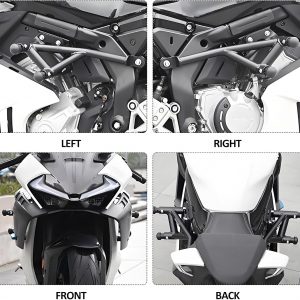 Barras de choque de carretera Protector de motor para CFMOTO 675SR 675SR-R 675SS 675NK 2024 2025 Protección de motocicleta contra caídas Accesorios