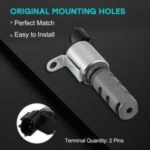 153300T010 OCV Oil Control Variable Valve Timing VVT Solenoid 2PCS For 2009-2020 Toyota Avalon Camry Corolla Highlander Plug-In RAV4 Sienna Venza,For Lexus CT200h ES300h GS200t 2.0L 2.5L 2.7L