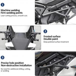 Barras de choque de carretera Protector de motor para CFMOTO 675SR 675SR-R 675SS 675NK 2024 2025 Protección de motocicleta contra caídas Accesorios