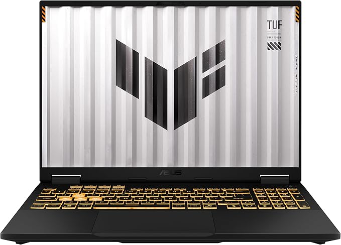 ASUS TUF Gaming F16 (2025) - Laptop para juegos, pantalla IPS-Level FHD+ de 16” a 165 Hz, 16:10, procesador Intel® Core™ i7 14650HX, NVIDIA® GeForce RTX™ 5050, 16 GB DDR5, SSD PCIe Gen4 de 1 TB, Wi-Fi