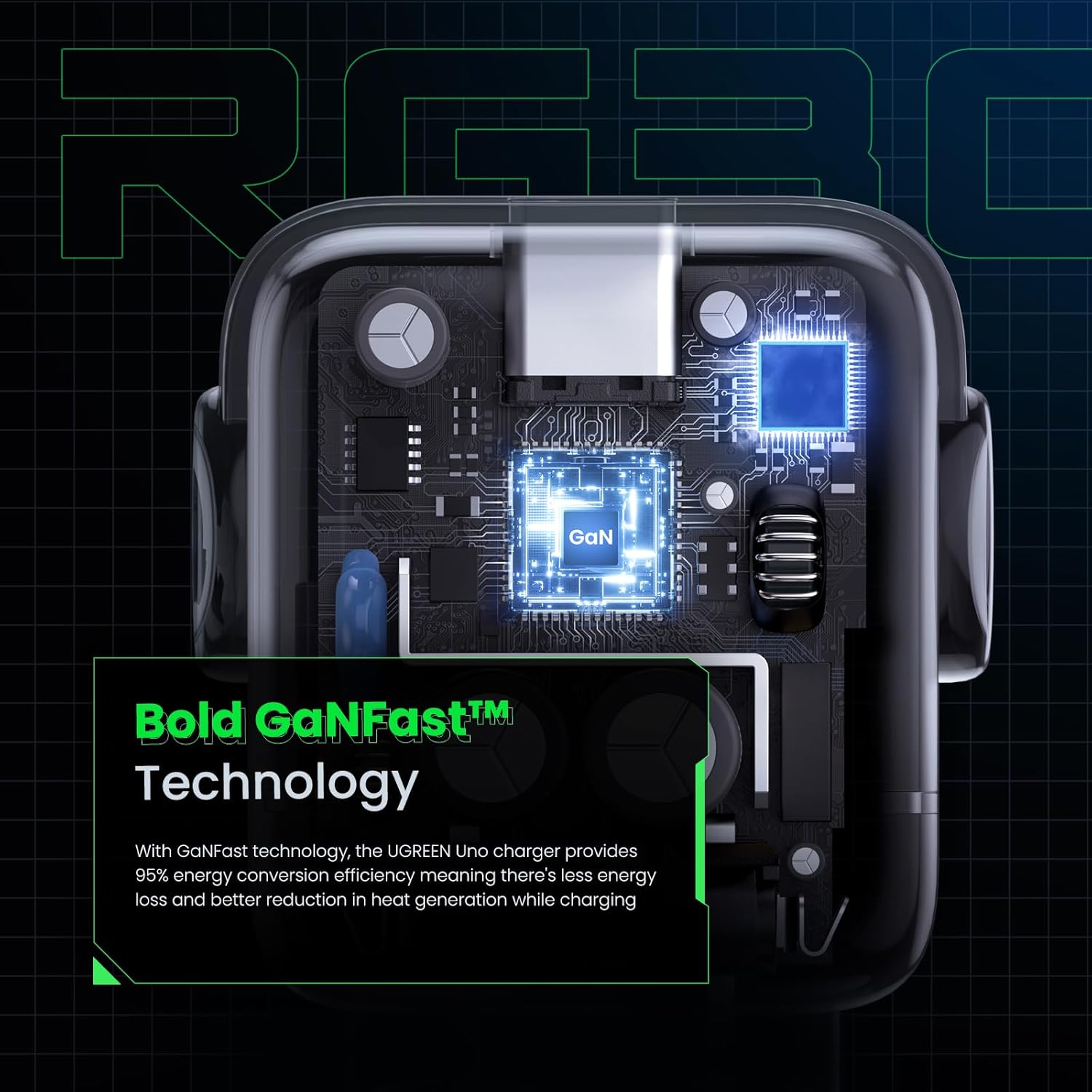 UGREEN Uno - Bloque de cargador USB C de 30 W, cargador rápido compacto robot GaN para iPhone 17, regalos para mujeres y hombres, compatible con iPhone 17/16/15, Galaxy S25/S24/S23, Pixel 10/9/8, iPad