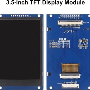 2 unids 3.5 "SPI TFT LCD módulo de pantalla 320x480 RGB LCD 3.3 V ST7796 unidad SPI interfaz 8pin a todo color para Arduino DIY