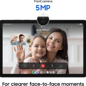 Samsung Galaxy Tab A11+ 6GB RAM, 128GB Storage, Optimized Performance, Long Lasting Battery, Expandable Storage, Large Display, Dolby Atmos Speakers, AI Assist, Slim, Light, 2 Year Warranty, Gray