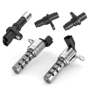 Variable Valve Timing VVT Solenoid, 2pcs Camshaft & Crankshaft Position Sensor, for Toyota Avalon Camry Corolla Matrix Prius RAV4 Sienna Venza 09-13,for Lexus CT200h ES300h 11-13
