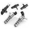 Variable Valve Timing VVT Solenoid, 2pcs Camshaft & Crankshaft Position Sensor, for Toyota Avalon Camry Corolla Matrix Prius RAV4 Sienna Venza 09-13,for Lexus CT200h ES300h 11-13