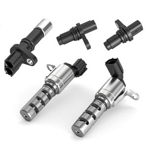Variable Valve Timing VVT Solenoid, 2pcs Camshaft & Crankshaft Position Sensor, for Toyota Avalon Camry Corolla Matrix Prius RAV4 Sienna Venza 09-13,for Lexus CT200h ES300h 11-13