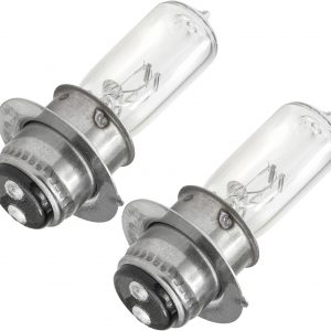 Caltric 2 Headlight Bulb -Compatible with Suzuki LT-F250 Ozark 250 2x4 2003-2009 12V 30/30W