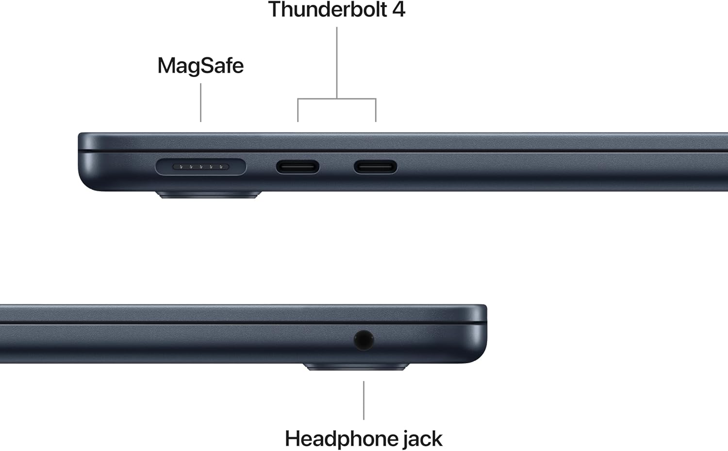 Apple 2025 MacBook Air 13-inch Laptop with M4 chip: Built for Apple Intelligence, 13.6" Liquid Retina Display, 16GB Unified Memory, 256GB SSD Storage, 12MP Center Stage Camera, Touch ID, Midnight