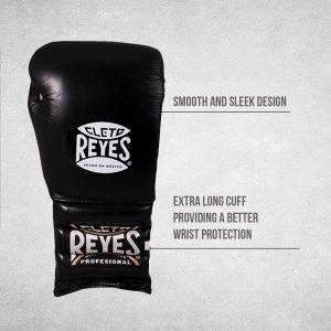 CLETO REYES Traditional Professional-Grade Boxing Gloves with Laces for Training, Sparring and Heavy Punching Bags for Men and Women, MMA, Kickboxing, Muay Thai