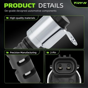 15330-0T010 Oil Control VVT Valve Variable Timing Solenoid Compatible with Lexus CT200H ES300H IS200T Pontiac VIBE Scion Toyota Avalon Camry Corolla Highlander Matrix Replace# 15330-0T020 19185637