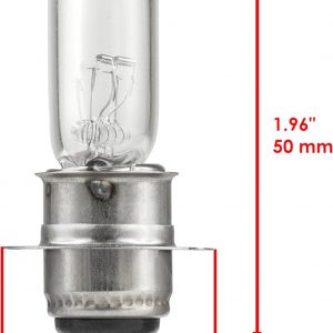 Caltric 2 Headlight Bulb -Compatible with Suzuki LT-F250 Ozark 250 2x4 2003-2009 12V 30/30W