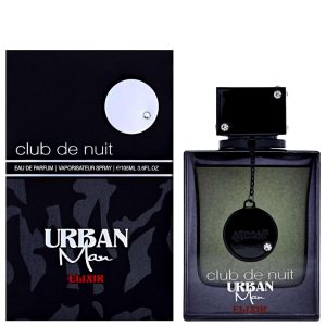 Armaf Club De Nuit Urban Man Elixir para hombre Eau de Parfum en aerosol, 3.6 onzas
