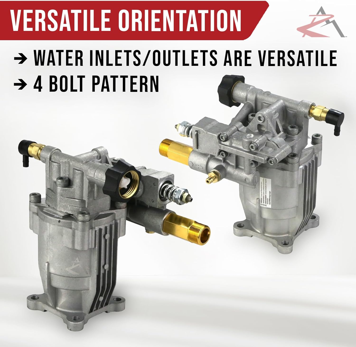 The ROP Shop Bomba de agua para lavadora a presión eléctrica para motores de rociadores Steele SP-WG240, SP-WG300