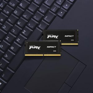 Kingston FURY Impact 64GB (2x32GB) 5600MT/s DDR5 CL40 Laptop Memory Kit of 2 | Lower Power Comsumption | Intel XMP 3.0 | Plug N Play | KF556S40IBK2-64