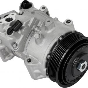 cciyu AC Compressor for Car for Toyota RAV4 2.5L 2009-2012 for Toyota Camry 2.5L 2012-2017 Air Conditioning Compressor with Clutch 6 Grooves 157367 158367