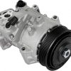 cciyu AC Compressor for Car for Toyota RAV4 2.5L 2009-2012 for Toyota Camry 2.5L 2012-2017 Air Conditioning Compressor with Clutch 6 Grooves 157367 158367