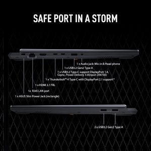 ASUS TUF Gaming F16 (2025) - Laptop para juegos, pantalla IPS-Level FHD+ de 16” a 165 Hz, 16:10, procesador Intel® Core™ i7 14650HX, NVIDIA® GeForce RTX™ 5050, 16 GB DDR5, SSD PCIe Gen4 de 1 TB, Wi-Fi