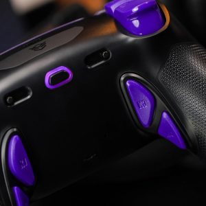 HEXGAMING PHANTOM Pro Controller with 4 Remappable Buttons, 6 Remapping Profiles, 8 Interchangeable Analog Stick, and Adjustable Triggers Compatible with ps5, PC, Mobile - Hall Effect Orochi