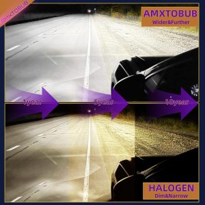 For 2009-2016 Toyota Corolla light Bulbs, 9005 High Beam 9006 Low Beam H11 Fog Light License Plate Lights Combo, 8PCS