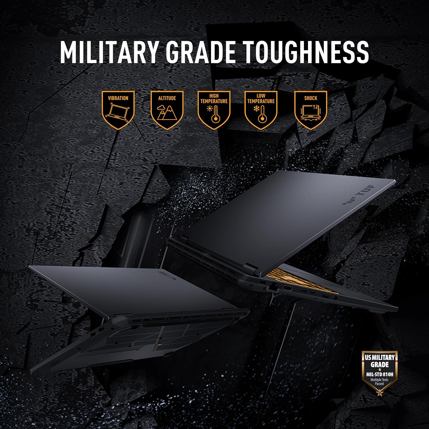 ASUS TUF Gaming F16 (2025) - Laptop para juegos, pantalla IPS-Level FHD+ de 16” a 165 Hz, 16:10, procesador Intel® Core™ i7 14650HX, NVIDIA® GeForce RTX™ 5050, 16 GB DDR5, SSD PCIe Gen4 de 1 TB, Wi-Fi