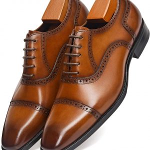 Men's Dress Shoes Oxford Formal Modern Leather Shoes for Men