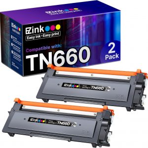E-Z Ink TN660 Cartucho de tóner de repuesto compatible con Brother TN660 TN-660 TN630 de alto rendimiento para usar para impresora HL-L2380DW HL-L2320D HL-L2340DW DCP-L2540DW MFC-L2700DW MFC-L2720DW