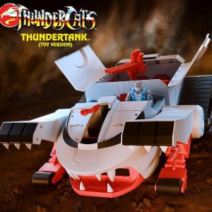 Super7 ULTIMATES! Thundercats Thundertank and Panthro (Toy Version) - 27" Thundercats Action Figure with Accessories - Classic Cartoon Collectibles and Retro Toys - Limited Edition - Amazon Exclusive
