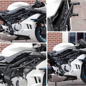 Barras de choque de carretera Protector de motor para CFMOTO 675SR 675SR-R 675SS 675NK 2024 2025 Protección de motocicleta contra caídas Accesorios