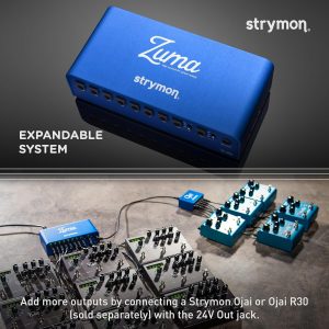 Strymon Zuma Expandable High Current Guitar Effects DC Pedal Power Supply for 9V, 12V and 18V Guitar Pedals and Pedalboards