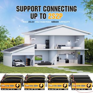 12V 200Ah LiFePO4 Battery, Built-in 200A BMS, 15000 Deep Cycles, 2560Wh,Low Temp Protection Lithium Iron Phosphate Battery for Home Energy, RV, Trolling Motor, Marine, Solar, Off-Grid