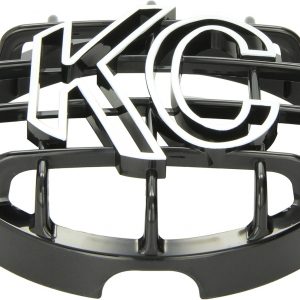 KC HiLiTES 7210 6" Black ABS Stone Guard - Single Guard