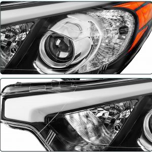 Compatible con faros delanteros Kia Forte Koup 2014 2015 2016 montaje Forte5 faro halógeno lado del pasajero y conductor