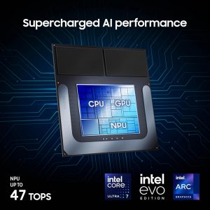 Samsung PC Galaxy Book5 Pro 360 Copilot+ de 16 pulgadas, portátil AI Business, Windows 11 Pro, procesador Intel Core Ultra 7 256V, pantalla táctil AMOLED 3K, 16 GB / 512 GB, 120 HZ, modelo 2025