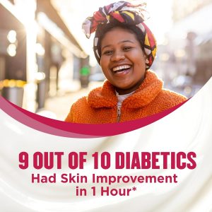 Gold Bond Diabetics' Dry Skin Relief Body Lotion With Vitamin E & Aloe To Soothe & Moisturize Dry, Flaky & Rough Skin, Value Size, 21 oz.