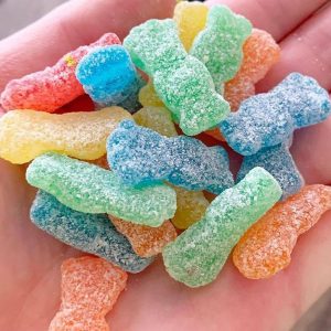 SOUR PATCH KIDS Caramelos suaves y masticables, 2 onzas