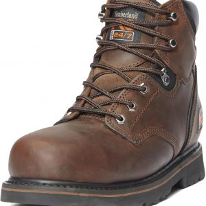 Timberland PRO Men's Pit Boss 6 Inch Steel Safety Toe Industrial Work Boot