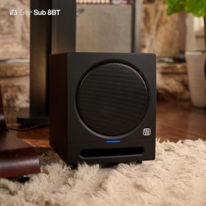 PreSonus Eris Sub 8BT — 8" Inch Powered Subwoofer, Powered Sub, Active Subwoofer, Wireless, Bluetooth, Home Audio, Bass Speaker, Home Theater, Music Production, Gaming