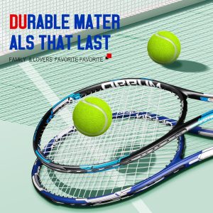 PRO-500 Adult Tennis Rackets, 2-Pack Pre-Strung Racquets for Beginners & Intermediate with Carry Bag & 2 Balls, 105 Sq Inch Oversized Head for Women & Men, Arm Friendly Vibration Control