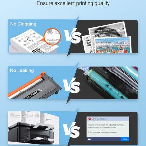 E-Z Ink Pro Compatible Toner Cartridge & Drum Unit Replacement for Brother TN660 TN-660 TN630 High Yield to use with HL-L2380DW HL-L2300D HL-L2340DW MFC-L2680W MFC-L2740DW Printer (4 Black)