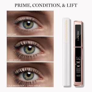 Lancôme Lash Idôle Lash-Lifting & Volumizing Mascara - Black Mascara for Instant Volume, Length & Lift - Smudge Proof & Up To 24H Wear - Black