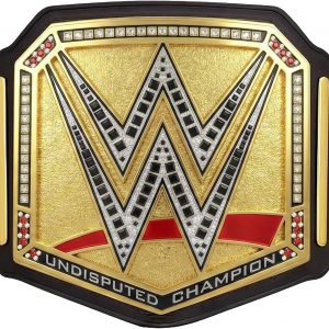 Undisputed Championship Title Belt Replica, World Heavyweight Wrestling Championship Title Belt - Adult Size - 5mm - 4.5lbs - 52 Inches Length