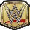 Undisputed Championship Title Belt Replica, World Heavyweight Wrestling Championship Title Belt - Adult Size - 5mm - 4.5lbs - 52 Inches Length